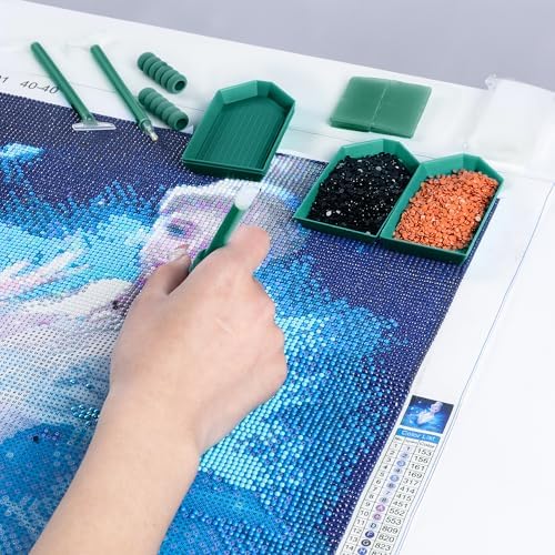 55PCS Diamond Art Accessories Tools Multiple Sizes Diamond Painting Kits