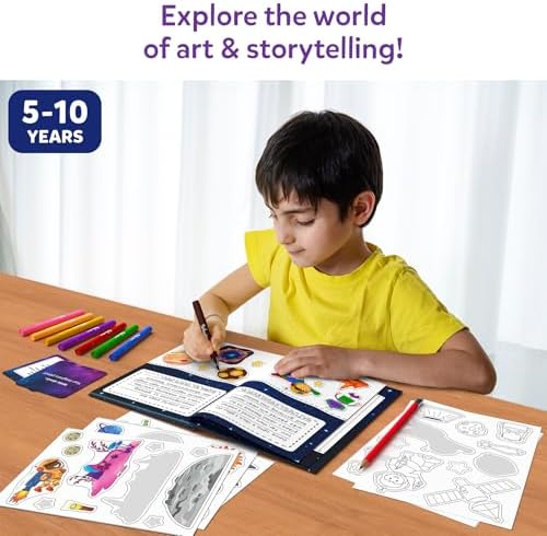 Skillmatics Storybook Art Kit – Space 2.0, Writing Activity, Gift for Kids