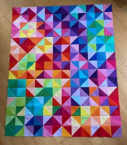 4"x4" 200pcs Cotton Fabric Squares for Sewing Quilting Supplies-Solid