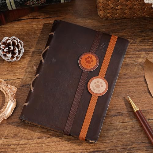 2PCS Vintage Elastic Leather Bookmark for Women, Elastic Bands Leather Book Marks, PU Bookmarks Planner Accessories, for Book Lover, Reader, Hardcover Journals, Notebooks, Planners, Binders
