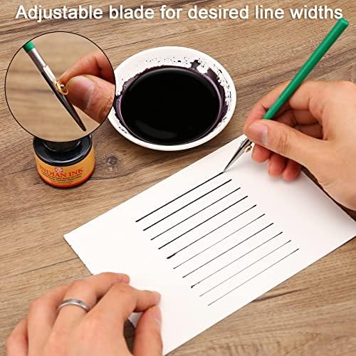 Ruling Pen for Masking Fluid, Perfect Fine Line Drawing, Technical Cartography and Calligraphy, Suitable Use with Drawing Ink, Indian Ink Gouache