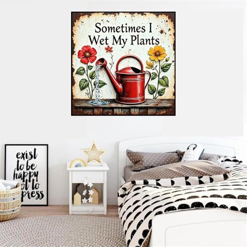 WNPOKN Potted Plants Diamond Painting Kits for Adults 14x14Inch