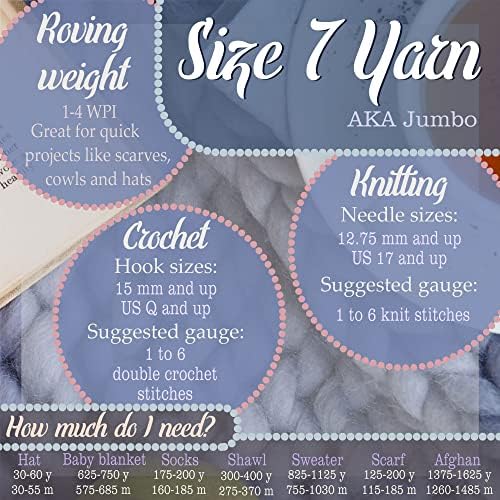 JubileeYarn Fun Finger Loops Yarn - 100g/Skein Jumbo Polyester - Circe - 3 Skeins