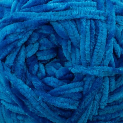 Craft County Bulky 5 Velvet Yarn – Super Soft Polyester Yarn for Blankets, Home Décor, and More!