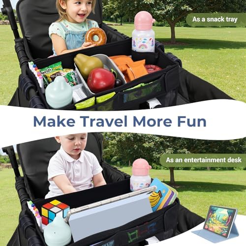 COOLBEBE Stroller Snack Tray for Wonderfold Wagon, W2 Series