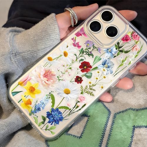 50PCS Wildflower Floral Vinyl Stickers