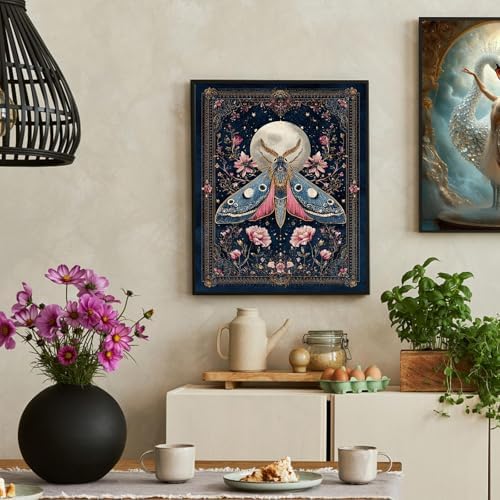 ILYUFO Diamond Art Kits for Adults Butterfly DIY Diamond Painting