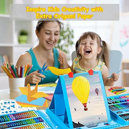 Art Supplies, 272 Pack Art Set Crafts Drawing Kit for Kids Girls Boys Teens