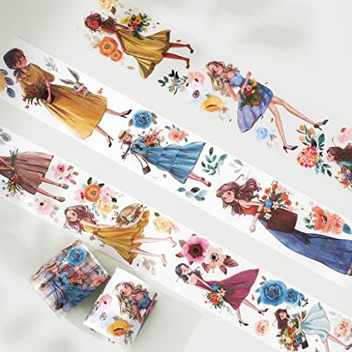 WT Carefree Wide PET Tape, 50mm x 5m, Original Designs – Not Pre-Cut