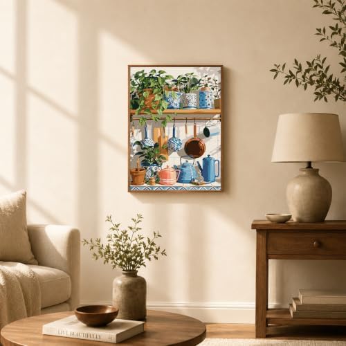 TELMOXA Plant Paint by Numbers Kit for Adults, 16x20 in