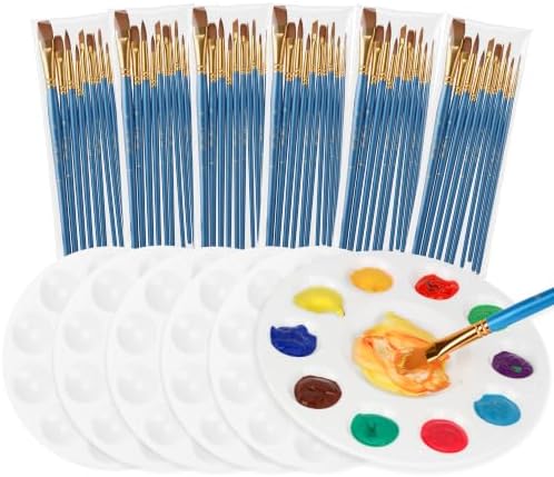 Mr. Pen- Painting Brush Palette Set Bulk, 6 Sets, Art Painting Set