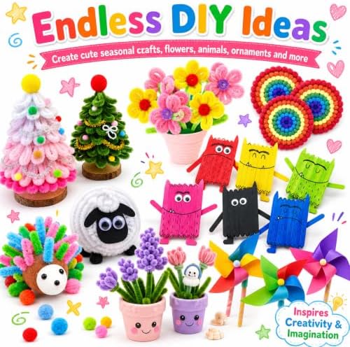 FUNZBO Arts and Crafts Supplies for Kids -Back to School Supplies Kit