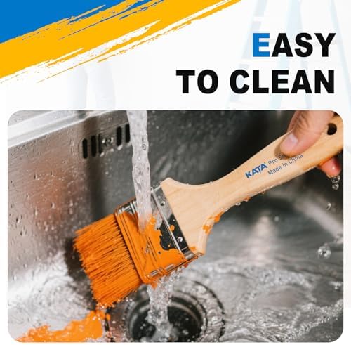 KATA 36PC Painter's Pyramids with 5 Paint Brushes for Cabinet Door Painting
