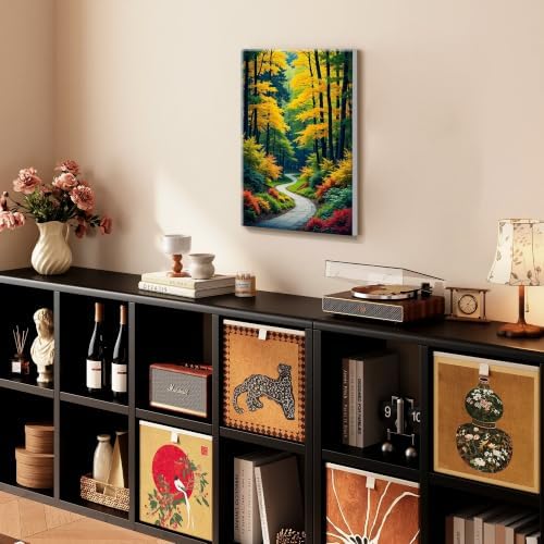 SmartEZ Framed Paint by Numbers Kit for Adults, Forest Paint by Numbers