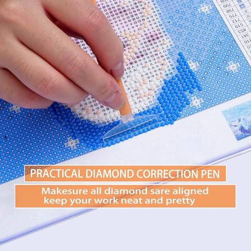 55PCS Diamond Art Accessories Tools Multiple Sizes Diamond Painting Kits