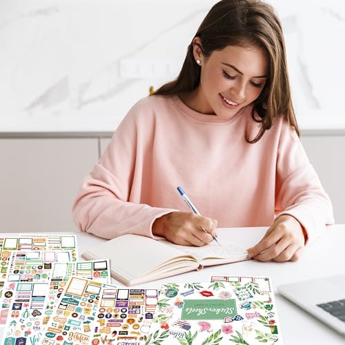 Planner Stickers - Monthly Planner Stickers and Accessories 25 Pages