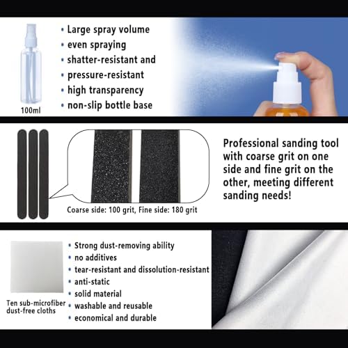 52 Pcs Resin 3D Printing Tool Kit with 304 Stainless Steel Resin Filter Funnel，Silicone Pad, Scraper，Tweezers & Cleaning Tools | Accessories for Model Removal, Resin Recycling & Post-Processing