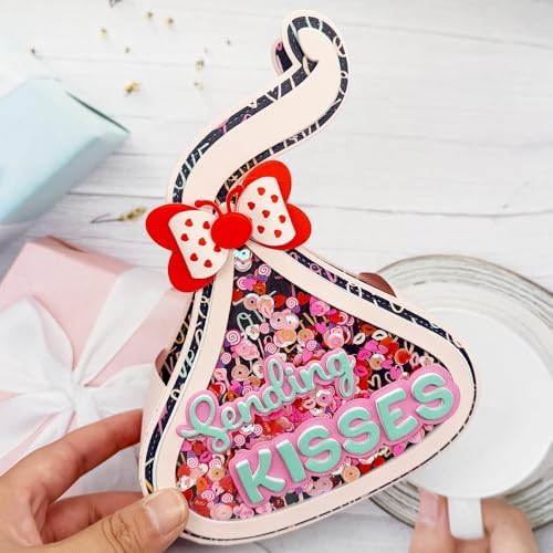 KSCRAFT 2024 November Valentine Release Metal Cutting Dies Stencils for DIY Scrapbooking Decorative Embossing DIY Paper Card (Valentine Album)