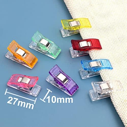 Otylzto 120Pcs Plastic Sewing Clips Quilting Clips for Supplies, Crafts