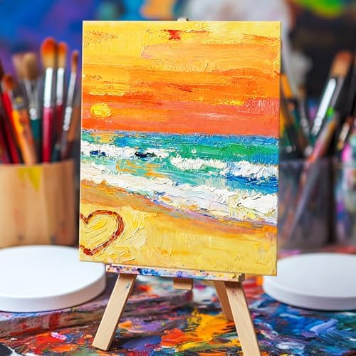 12Pcs Pre Drawn Canvas Boards to Paint for Adults, 8 X 10 Inch Party Supplies Favor for Adults Couples, Sip and Paint Date Night Activity, Valentine's Day Painting