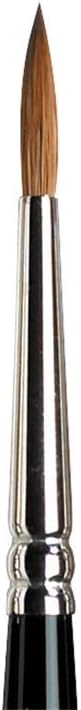 Winsor & Newton Series 7 Kolinsky Sable Brush, Round SH #3 | The World's Finest Watercolor Brush, Kolinsky Sable Hair, Rust-proof, Seamless Nickel Plated Ferrules, Hand-Made in England