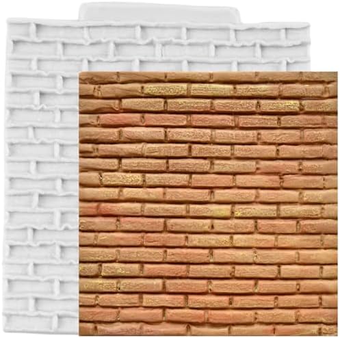Brick Wall Texture Polymer Clay Molds Brick Wall Silicone Mold