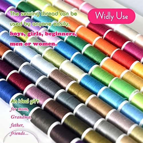 Sewing kit 100 Color Set of Handy Polyester Thread