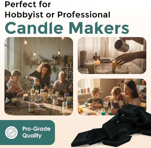 Hunter Green Candle Dye Chips, Soy & Paraffin Candle Making, 10 Pack