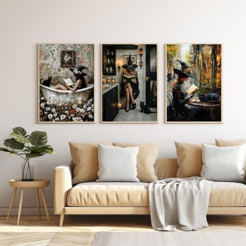 3 Park Witch Diamond Art Kits for Adult diamond painting kits for adults