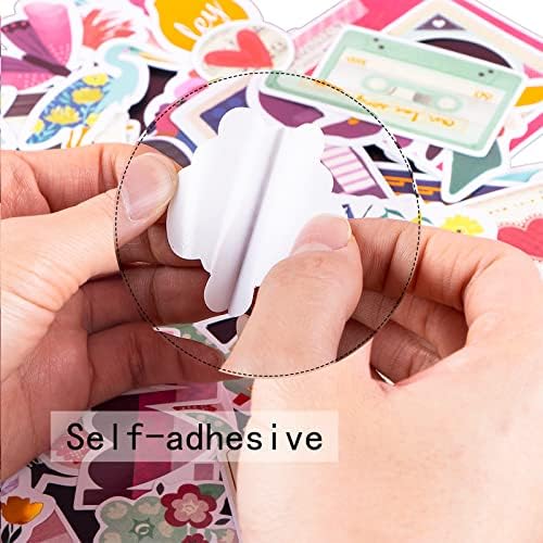 FaCraft Scrapbooking Supplies Ephemera Die Cuts Stickers (95 pcs Love)