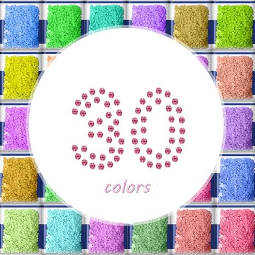 ZORETCO 15000 Pcs 30 Colors Diamond Art Painting Beads