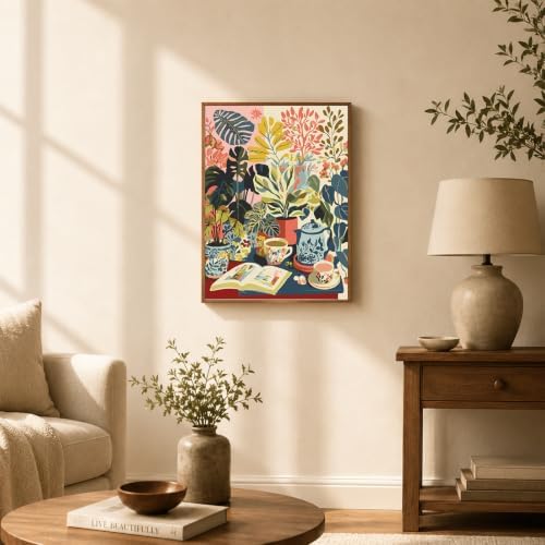 TELMOXA Plant Paint by Numbers Kit for Adults, 16x20 in