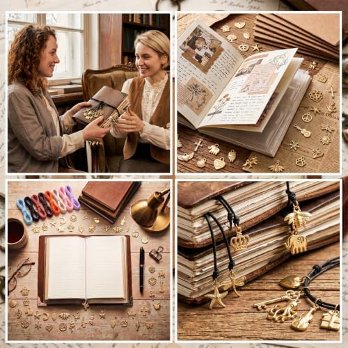 Cunno Notebook Accessory DIY Kit for Travelers Journal Leather Notepad