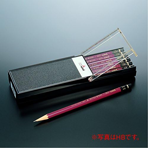 Uni Wooden Pencil, 10H, Box of 12 (HU10H)