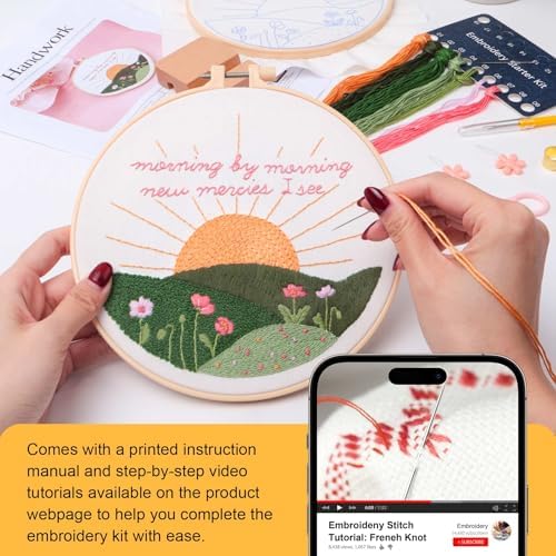 BREENHILL Christian Embroidery Kit for Beginners