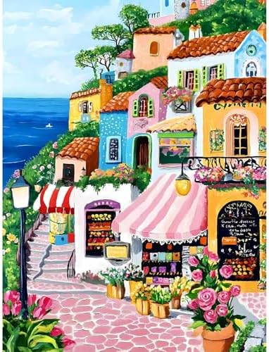 Lophomie Diamond Art Kits for Adults, 5D Landscape Diamond Painting Kits
