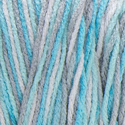 Red Heart Super Saver Jumbo Yarn for Crocheting, Icelandic, 2-Pack