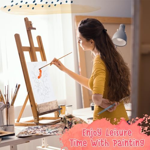 Tinlade 12 Pcs Pre Drawn Canvas for Painting Stretched,Elegant Style