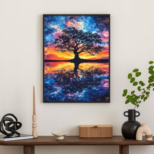 Diamond Art Kits for Adults & Beginners, Tree of Life Diamond Painting Kit