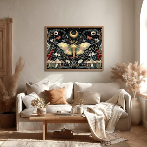 Reivworl Butterfly Diamond Art Kits for Adults Beginner 12×16 inch
