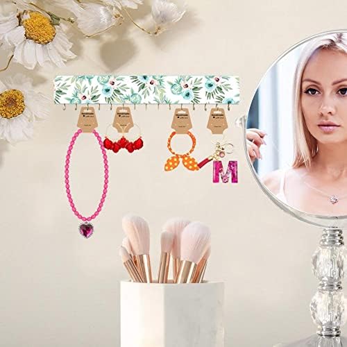100PCS Jewelry Packaging for Small Business Self Adhesive Bracelet Display Cards, Sturdy Kraft Paper Necklace Holder Tags Card for Selling Keychain Scrunchies