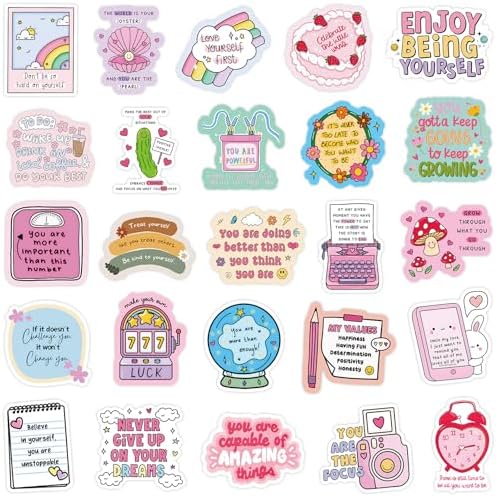 150 Pcs Positive Affirmation Stickers Waterproof Vinyl for Adults Teens