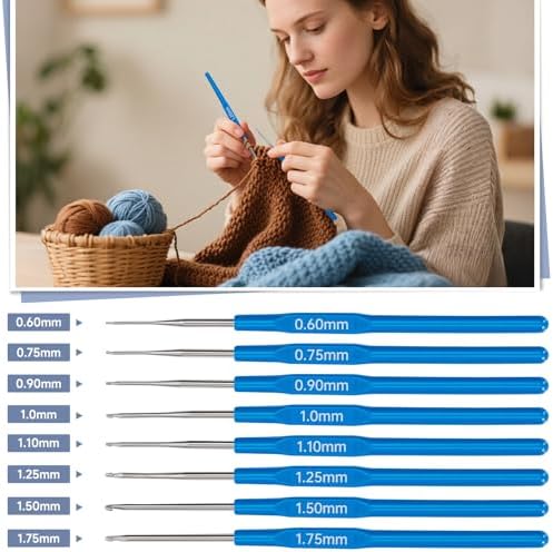 GMAK Crochet Kit for Beginners Adults, All in One Crochet Set Include Yarns