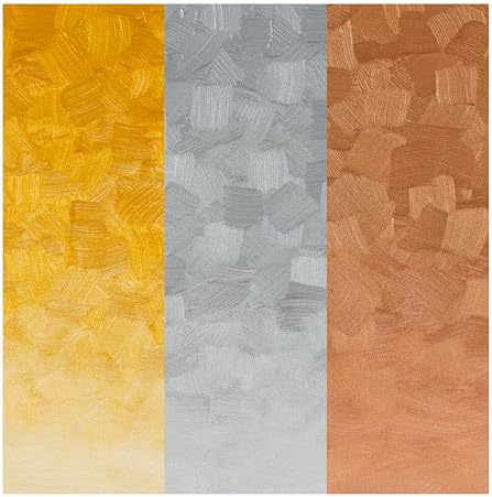 Tusc & Pine Artist Oil Paint - Pearlescent, Set of 3 40 ml, Non-Yellowing, Rich & Creamy Consistency, Maximum Pigment Load, Small Batch Milled Oil Paints Made in the USA for Professional Artists