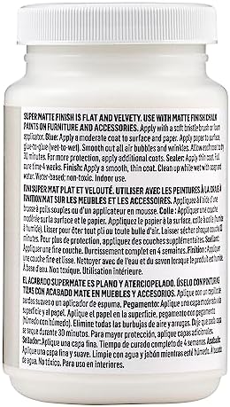 Mod Podge Super Matte, Premium All-in-One Glue, Sealer, and Finish, 8 fl oz, CS27596
