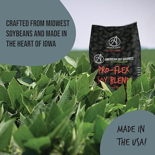 American Soy Organics Pro-Flex Soy Blend Wax Beads for Candles, 10 lbs