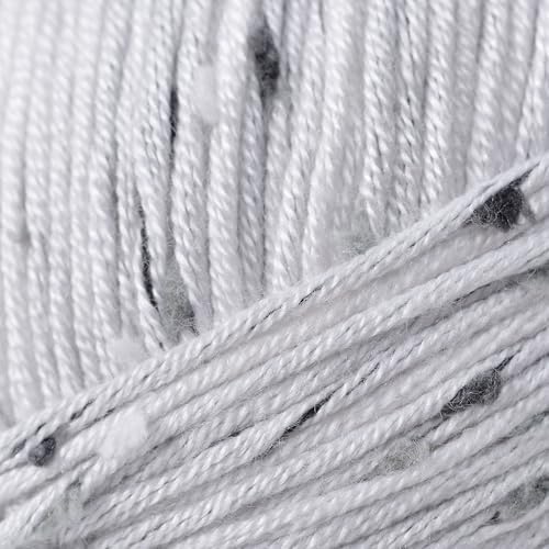 Loops & Threads Flecks Yarn - Yarn for Knitting, Crochet, Weaving, and Arts & Crafts - Multi, Acrylic Blend, 6.53 oz