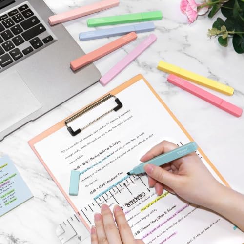 Vitoler 20Pcs Highlighters,Pastel Highlighters Set,Assorted Morandi Color Highlighter, Chisel Tip Bible Highlighter for School Office Supplies | Aesthetic,Cute Pastel,No Bleed,Dry Fast, Bible Study for Journaling Planner Notes School Supplies