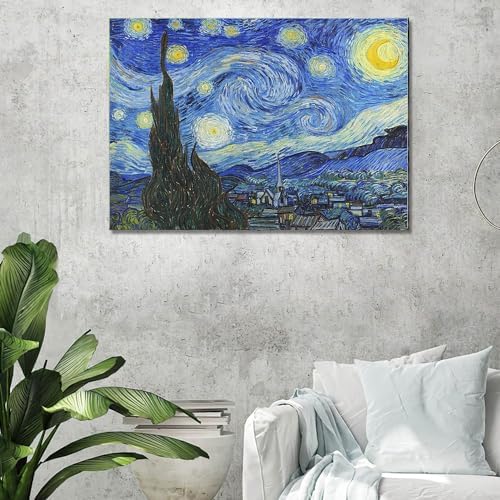 VeGuude Diamond Art Kits forAdults Vangogh Starry Night Diamond PaintingKit