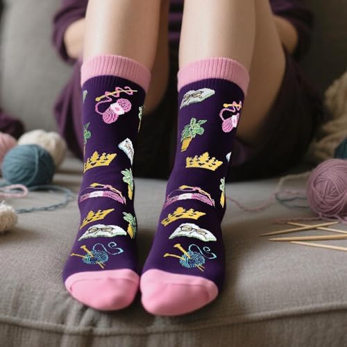 GOLIN Novelty Socks for Women - Funny Gifts for Her, Mom, Grandma and Coworker